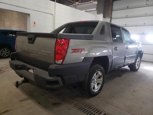Photo 4 from auction – 2003 CHEVROLET AVALANCHE with VIN 3GNEK13T03G182401