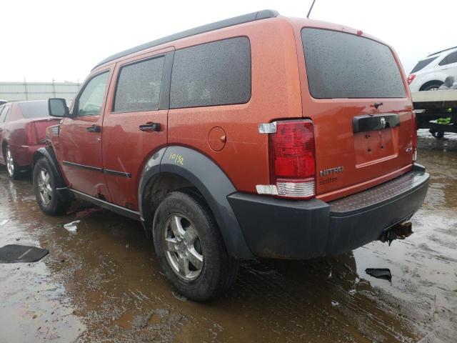 Photo 3 from auction – 2007 DODGE NITRO SXT with VIN 1D8GU28K17W555438