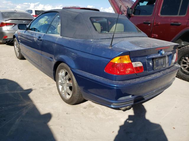 Photo 3 from auction – 2001 BMW 325 CI with VIN WBABS33481JY54701