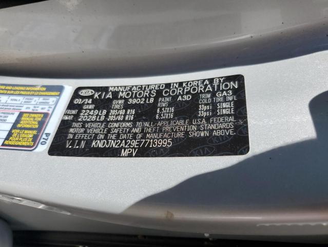 Photo 10 from auction – 2014 KIA SOUL with VIN KNDJN2A29E7713995