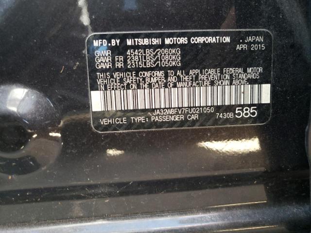 Photo 10 from auction – 2015 MITSUBISHI LANCER EVO with VIN JA32W8FV7FU021050