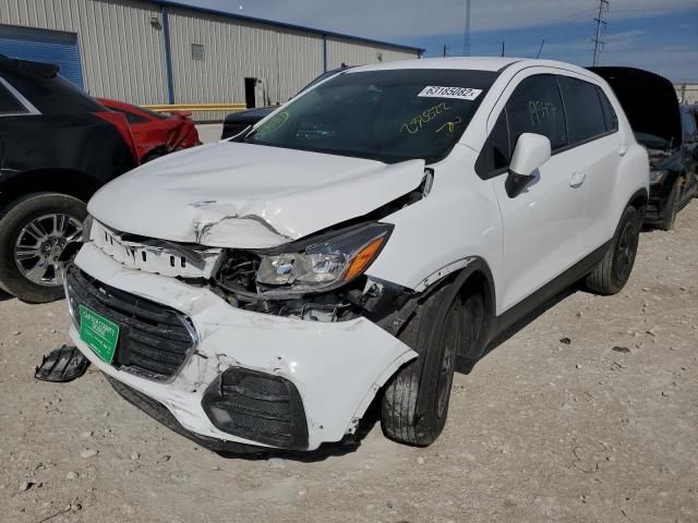 Photo 2 from auction – 2020 CHEVROLET TRAX LS with VIN 3GNCJKSB1LL232822
