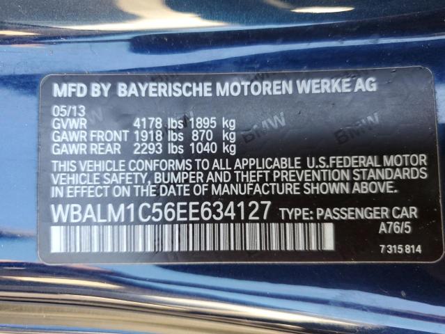 Photo 10 from auction – 2014 BMW Z4 SDRIVE3 with VIN WBALM1C56EE634127