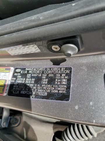 Photo 10 from auction – 2015 KIA SPORTAGE E with VIN KNDPC3AC6F7765228