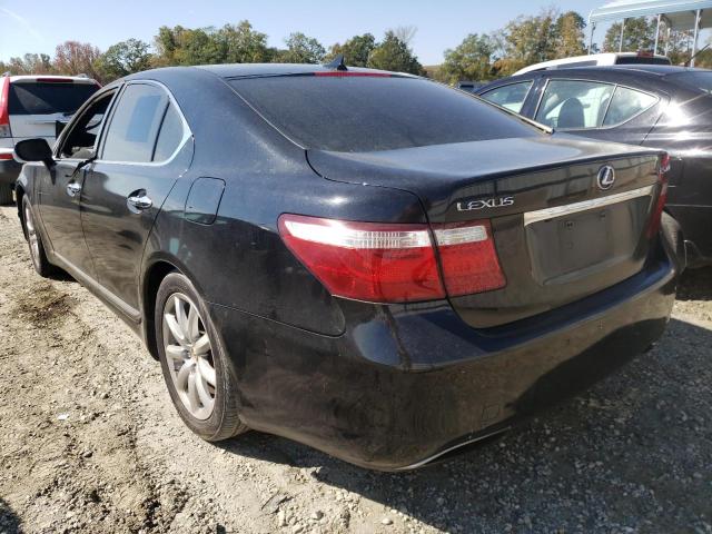 Photo 3 from auction – 2007 LEXUS LS 460 with VIN JTHBL46F075039072