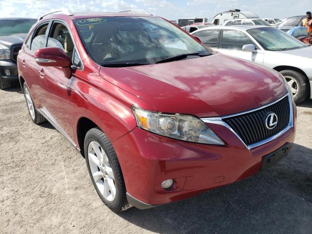 LEXUS RX 350 2010 with VIN 2T2ZK1BA1AC014327 - Photo from auction