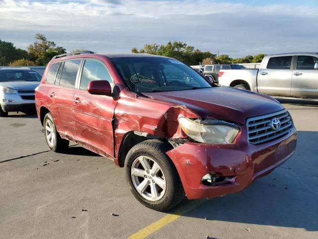 TOYOTA HIGHLANDER 2008 with VIN JTEDS41A782044857 - Photo from auction