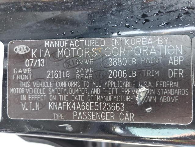 Photo 10 from auction – 2014 KIA FORTE LX with VIN KNAFK4A66E5123663