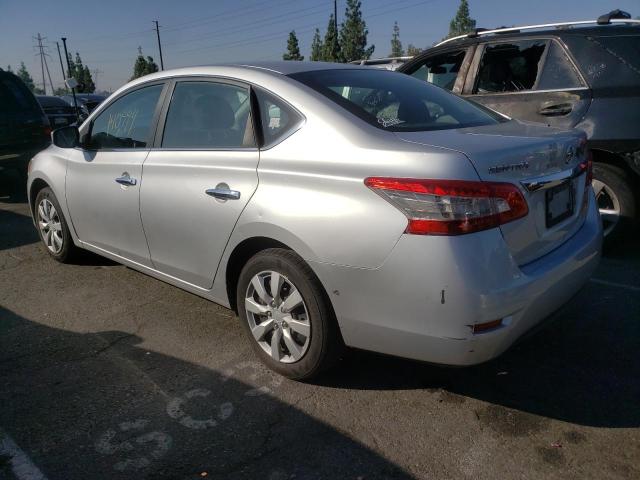 Photo 2 from auction – 2015 NISSAN SENTRA S with VIN 3N1AB7AP2FY295722