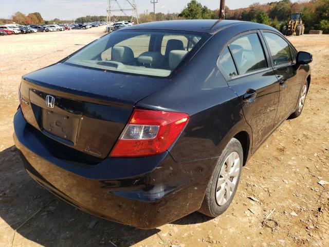 Photo 4 from auction – 2012 HONDA CIVIC LX with VIN 19XFB2F55CE375137