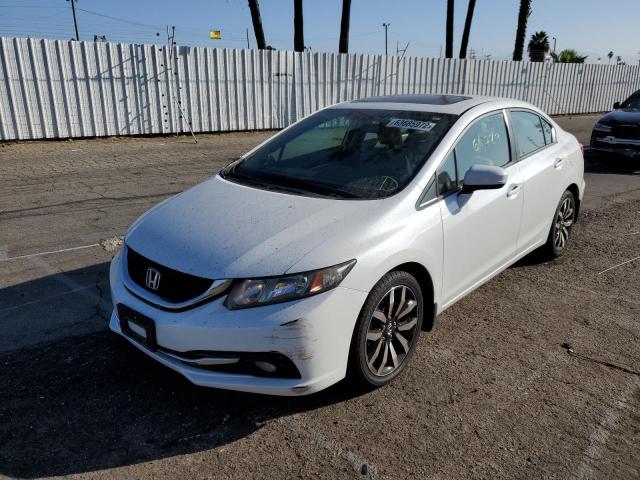 Photo 2 from auction – 2014 HONDA CIVIC EXL with VIN 19XFB2F90EE274917