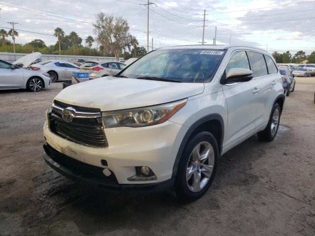 Photo 2 from auction – 2015 TOYOTA HIGHLANDER with VIN 5TDYKRFH4FS063767