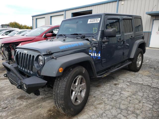 Photo 2 from auction – 2016 JEEP WRANGLER U with VIN 1C4HJWDG8GL283377