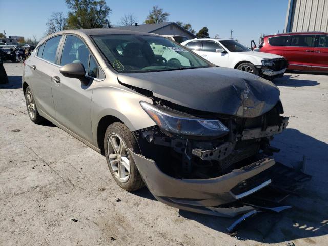CHEVROLET CRUZE LT 2018 with VIN 3G1BE6SM4JS601587 - Photo from auction