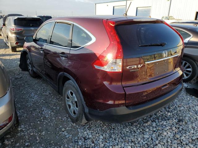 Photo 3 from auction – 2014 HONDA CR-V LX with VIN 5J6RM3H36EL045343