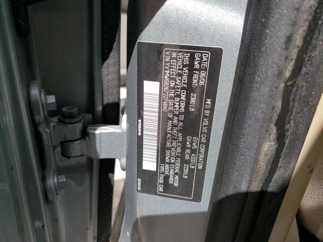 Photo 10 from auction – 2007 VOLVO V50 T5 with VIN YV1MW682672274840