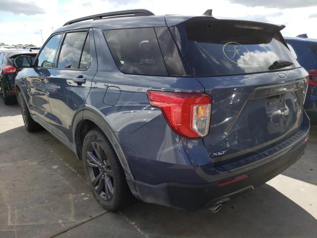 Photo 3 from auction – 2021 FORD EXPLORER X with VIN 1FMSK7DH7MGC28727