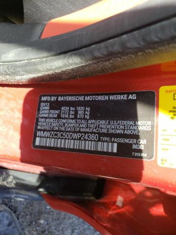 Photo 10 from auction – 2013 MINI COOPER S C with VIN WMWZC3C50DWP24360