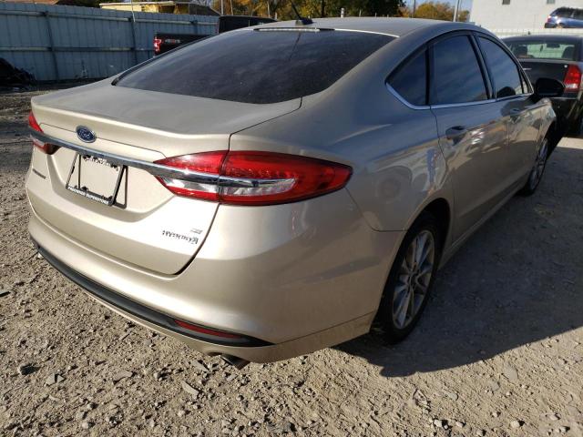 Photo 4 from auction – 2017 FORD FUSION SE with VIN 3FA6P0LU5HR324048