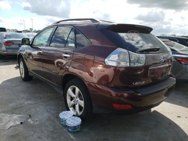 Photo 3 from auction – 2008 LEXUS RX 350 with VIN JTJGK31U080012119