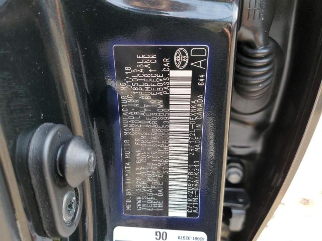 Photo 10 from auction – 2018 TOYOTA COROLLA L with VIN 2T1BURHE5JC053950