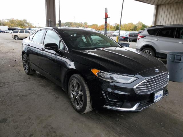 FORD FUSION SEL 2020 with VIN 3FA6P0CDXLR153242 - Photo from auction