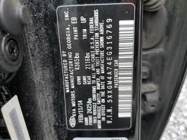 Photo 10 from auction – 2014 KIA OPTIMA LX with VIN 5XXGM4A74EG316769