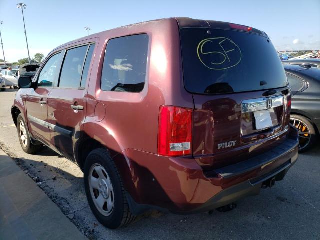 Photo 3 from auction – 2014 HONDA PILOT LX with VIN 5FNYF4H20EB016531