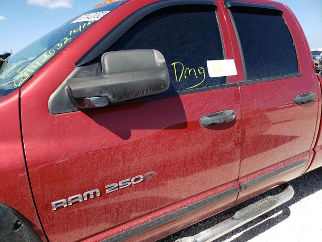 Photo 9 from auction – 2006 DODGE RAM 2500 S with VIN 1D7KS28C66J128488