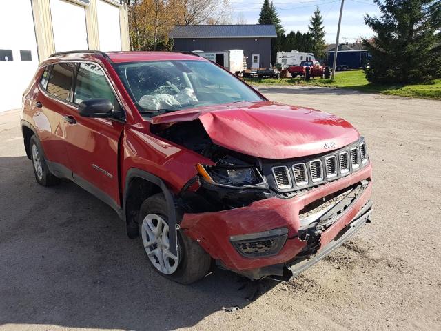 JEEP COMPASS SP 2021 with VIN 3C4NJDAB7MT587719 - Photo from auction