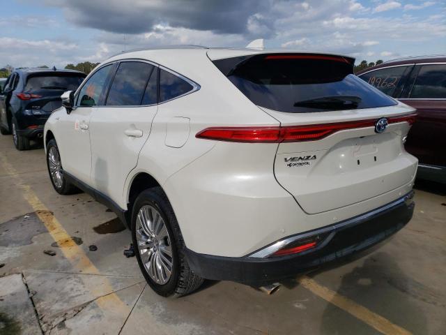 Photo 3 from auction – 2021 TOYOTA VENZA LE with VIN JTEAAAAH9MJ012512