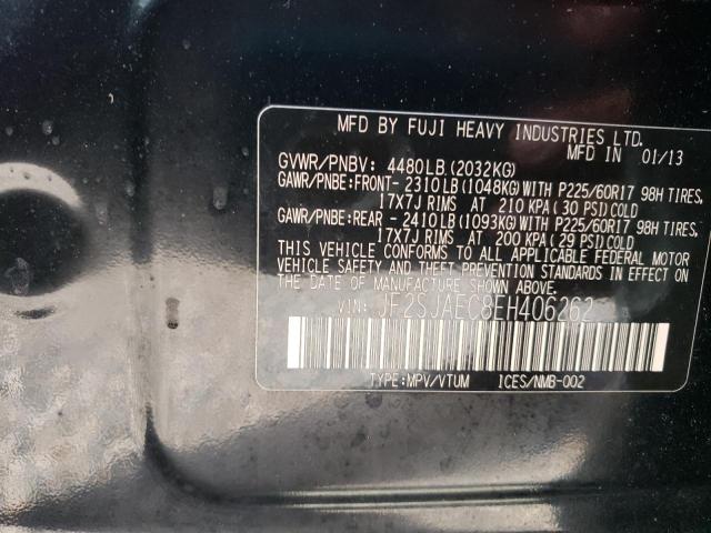 Photo 10 from auction – 2014 SUBARU FORESTER 2 with VIN JF2SJAEC8EH406262