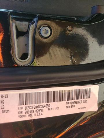 Photo 10 from auction – 2013 DODGE DART SXT with VIN 1C3CDFBAXDD334386