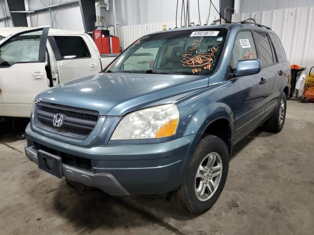 Photo 2 from auction – 2005 HONDA PILOT EXL with VIN 5FNYF186X5B067679