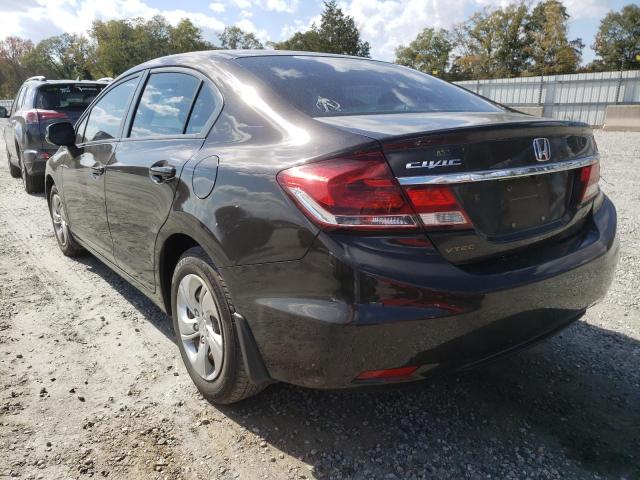 Photo 3 from auction – 2013 HONDA CIVIC LX with VIN 2HGFB2F53DH601182