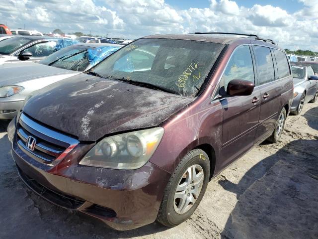 Photo 2 from auction – 2007 HONDA ODYSSEY EX with VIN 5FNRL38727B063307