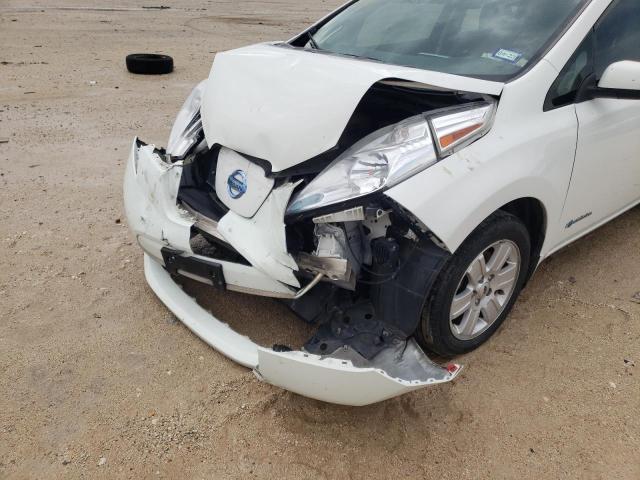 Photo 9 from auction – 2015 NISSAN LEAF S with VIN 1N4AZ0CP1FC307080