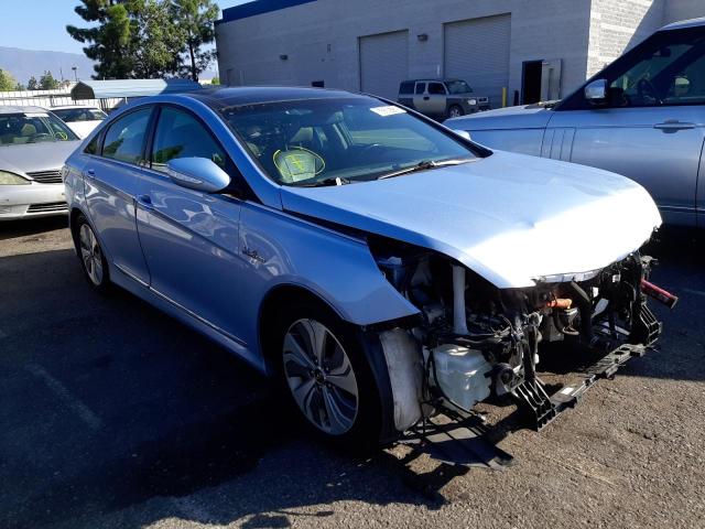 HYUNDAI SONATA HYB 2015 with VIN KMHEC4A47FA136257 - Photo from auction