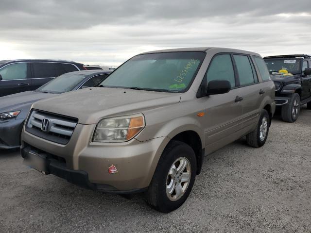 Photo 2 from auction – 2007 HONDA PILOT LX with VIN 5FNYF18127B022940