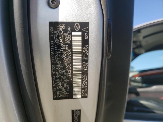 Photo 10 from auction – 2006 LEXUS SC 430 with VIN JTHFN48Y269005023
