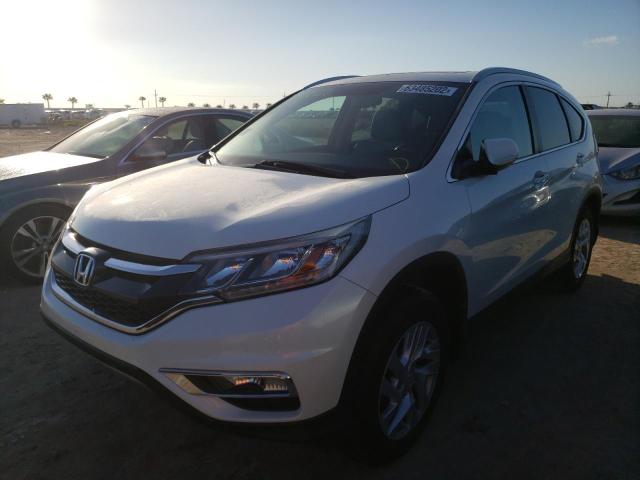 Photo 2 from auction – 2015 HONDA CR-V EXL with VIN 5J6RM4H70FL129605