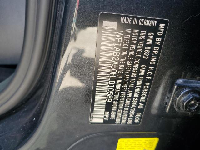 Photo 10 from auction – 2017 PORSCHE MACAN S with VIN WP1AB2A50HLB10589