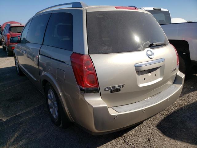 Photo 3 from auction – 2007 NISSAN QUEST S with VIN 5N1BV28U37N102799