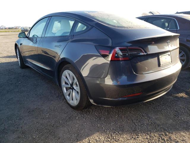 Photo 3 from auction – 2021 TESLA MODEL 3 with VIN 5YJ3E1EB9MF083398
