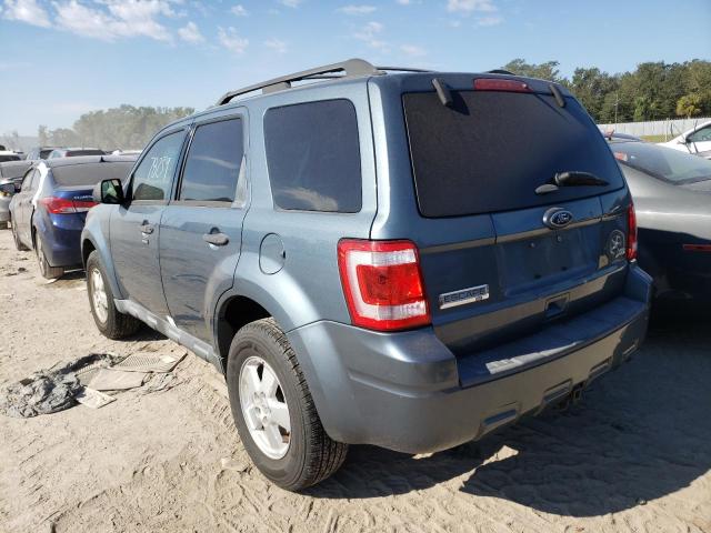 Photo 3 from auction – 2011 FORD ESCAPE XLT with VIN 1FMCU0DG7BKC02409