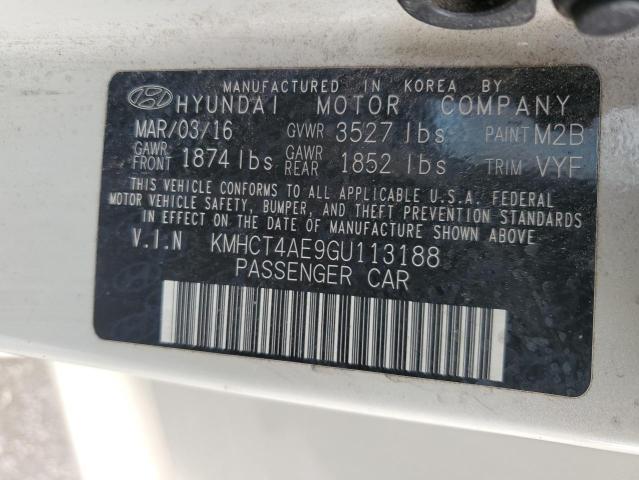 Photo 10 from auction – 2016 HYUNDAI ACCENT SE with VIN KMHCT4AE9GU113188