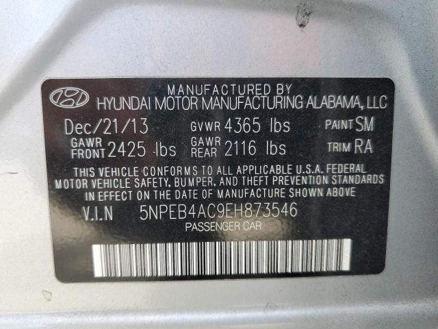 Photo 10 from auction – 2014 HYUNDAI SONATA GLS with VIN 5NPEB4AC9EH873546