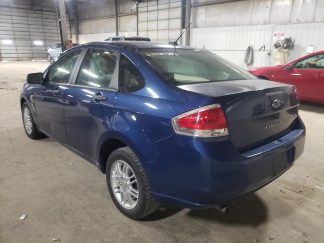 Photo 3 from auction – 2008 FORD FOCUS SE with VIN 1FAHP35N18W287562