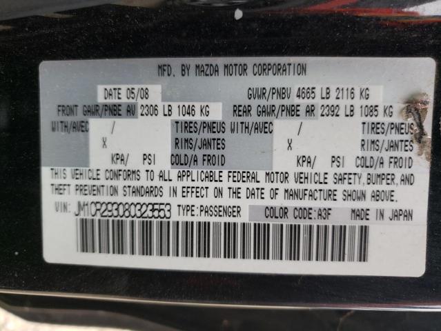 Photo 10 from auction – 2008 MAZDA 5 with VIN JM1CR293080323553