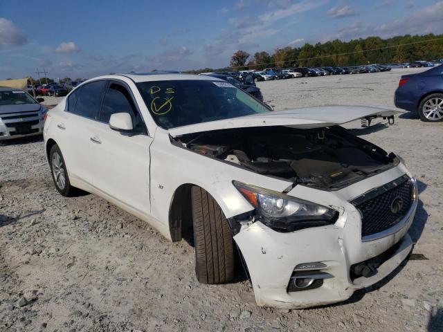 INFINITI Q50 BASE 2014 with VIN JN1BV7AR9EM689913 - Photo from auction